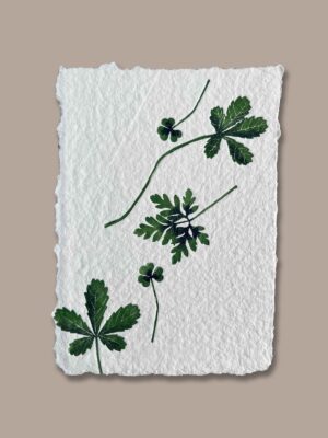 Création artisanale réalisée à partir d’une vraie plante